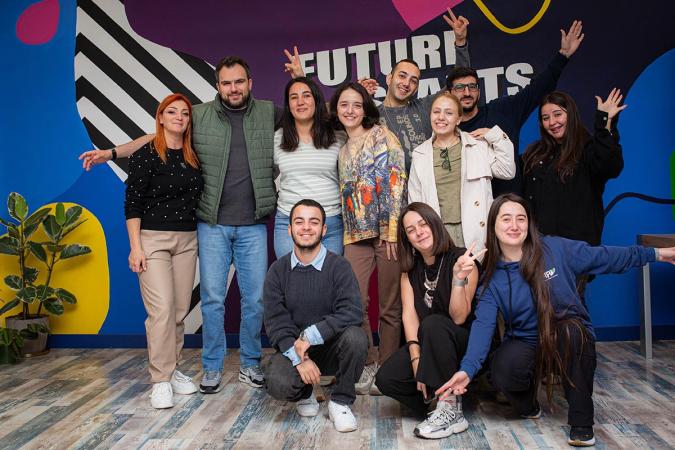 APY Youth Hub staff in Yerevan, Armenia