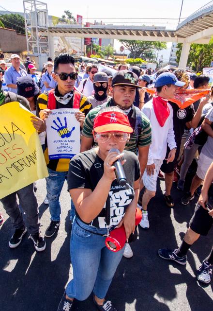 Campaigning for the right to water in El Salvador