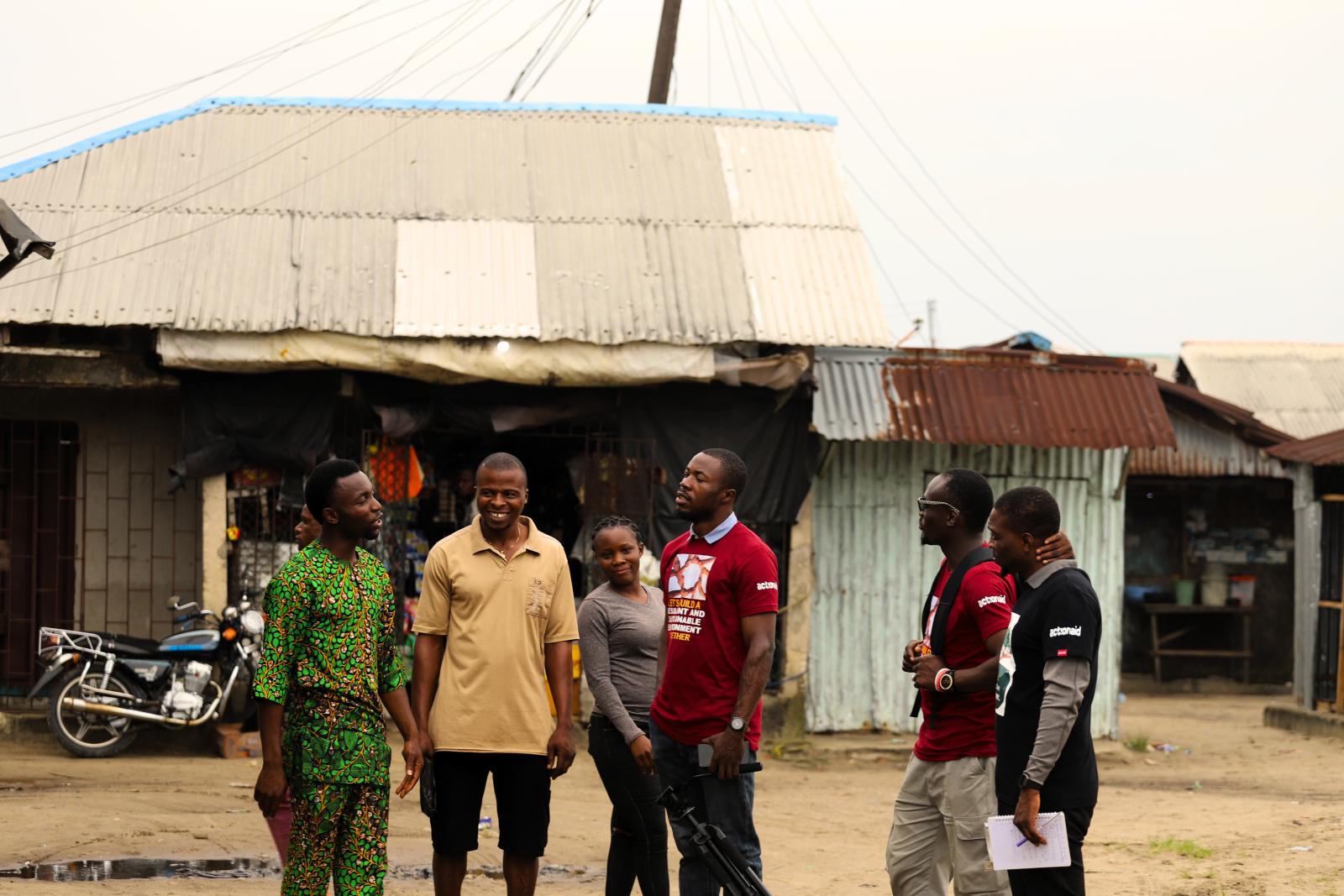 Some of the young people of Ibeno