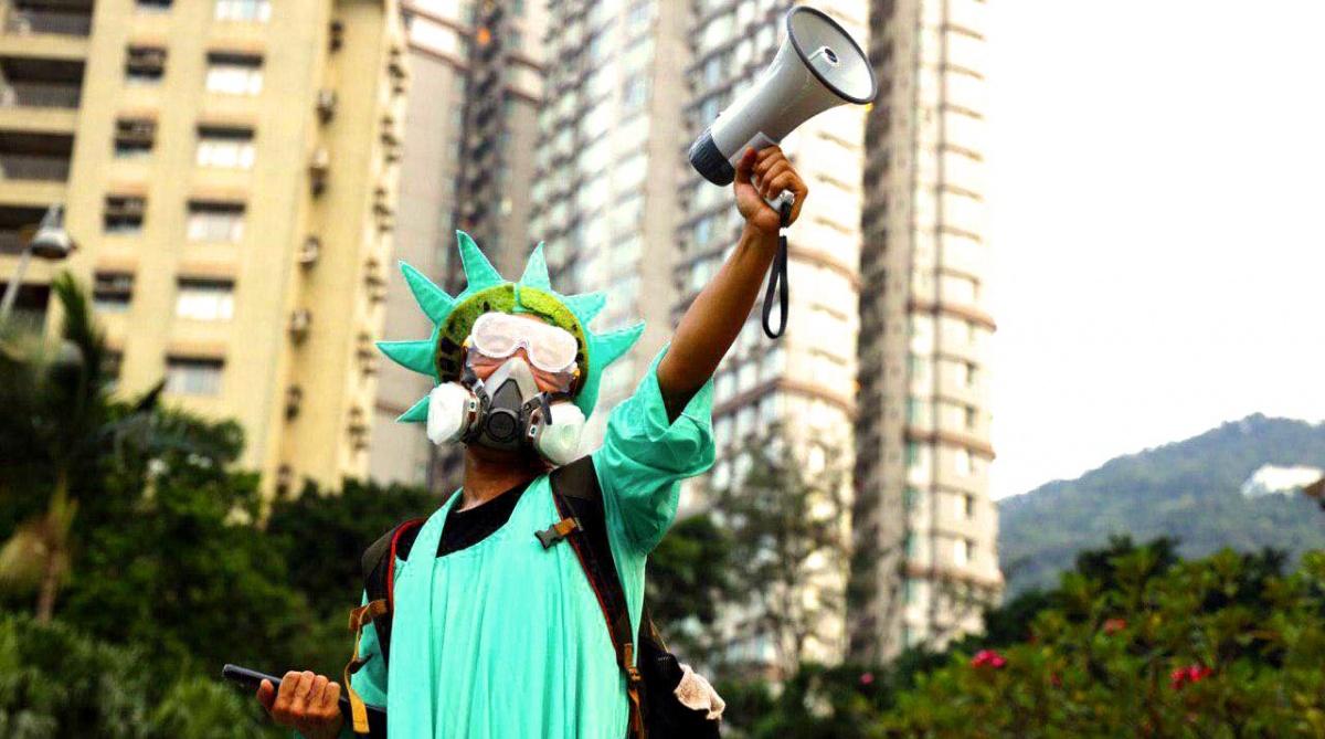 Hong Kong protester