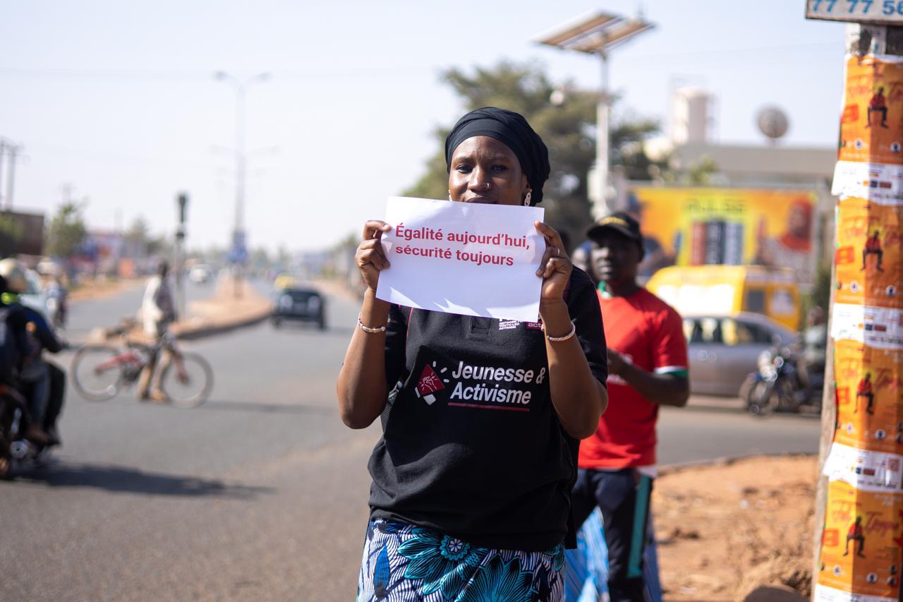 16 Days of Activism event in Bamako